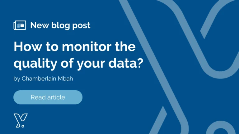 how to monitor the quality of your data