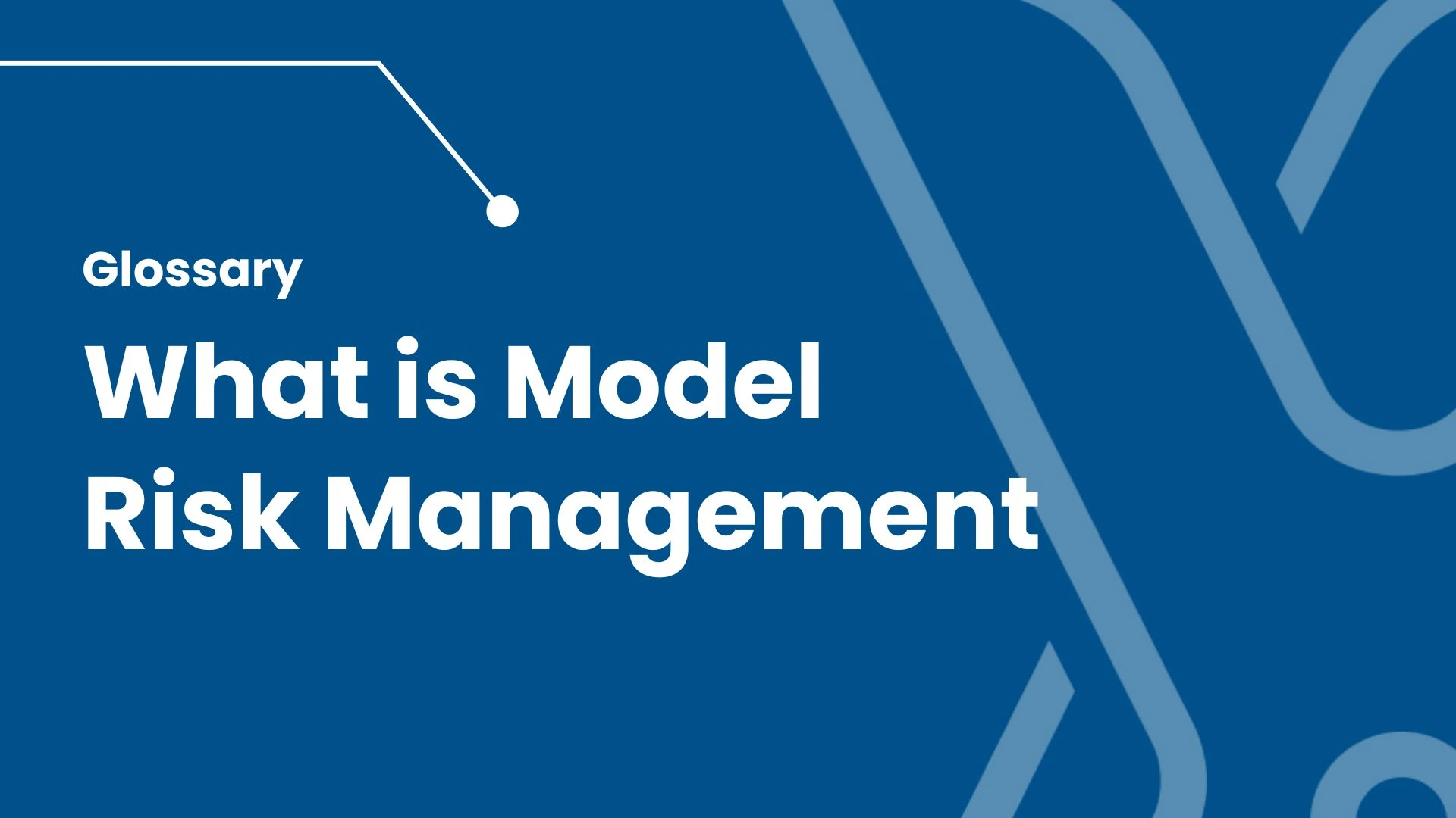 What is Model Risk Management?