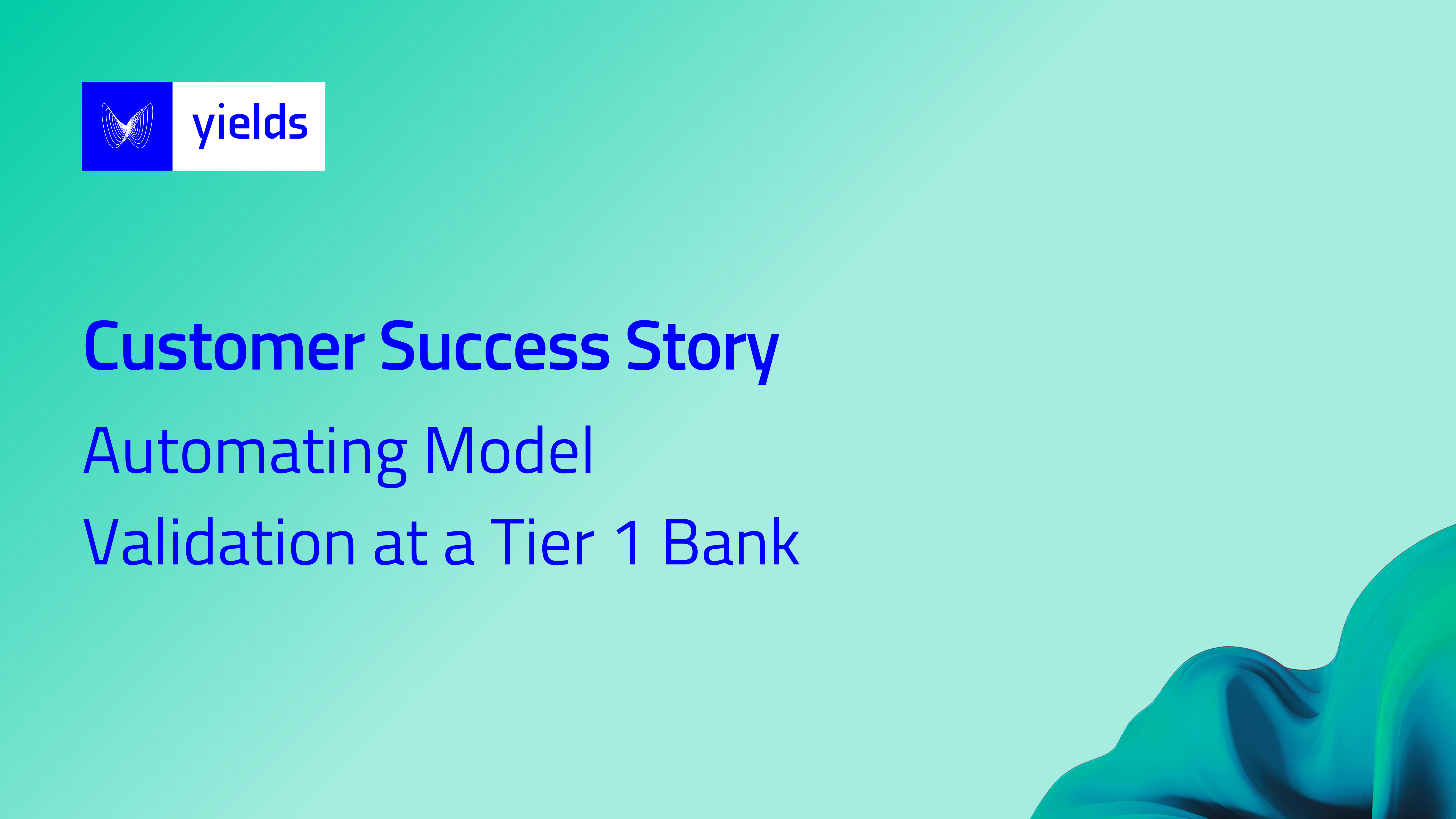 Automating Model Validation at a Tier 1 Bank