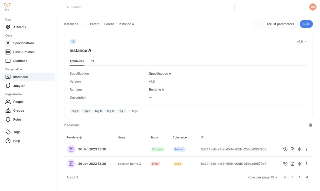 imporoved data interaction