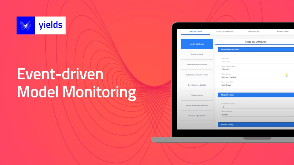 Event driven model monitoring