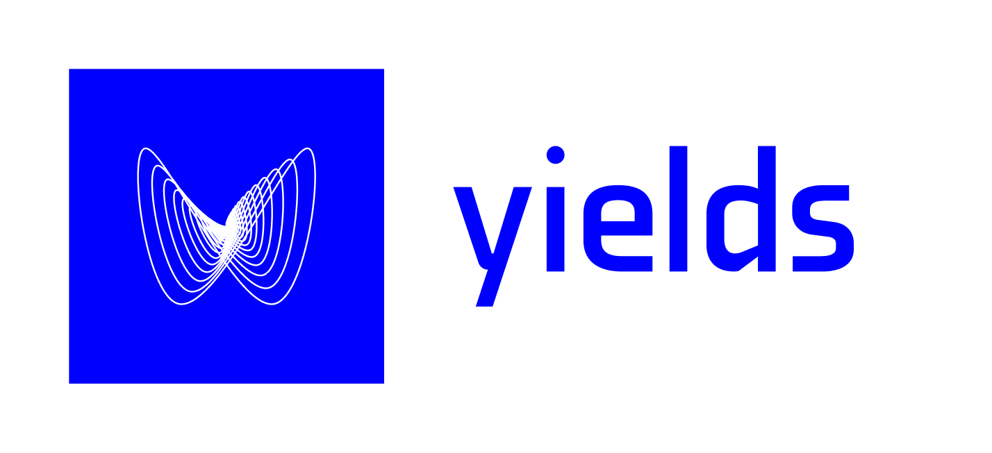 Yields Debuts New Logo Reflecting Chaos Theory new Yields logo