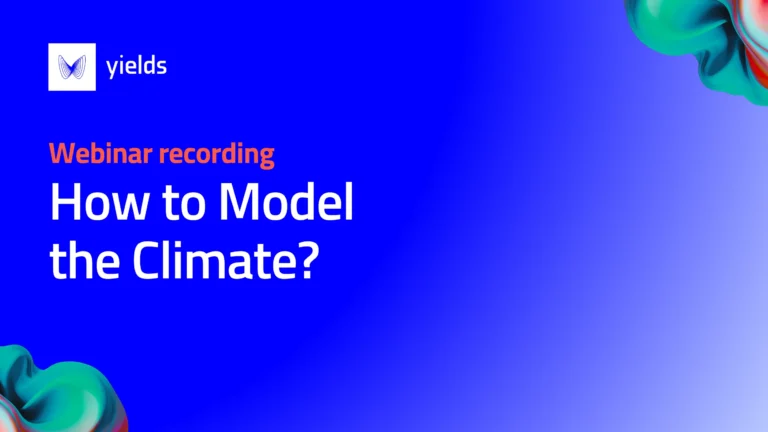 Webinar - How to Model the Climate?