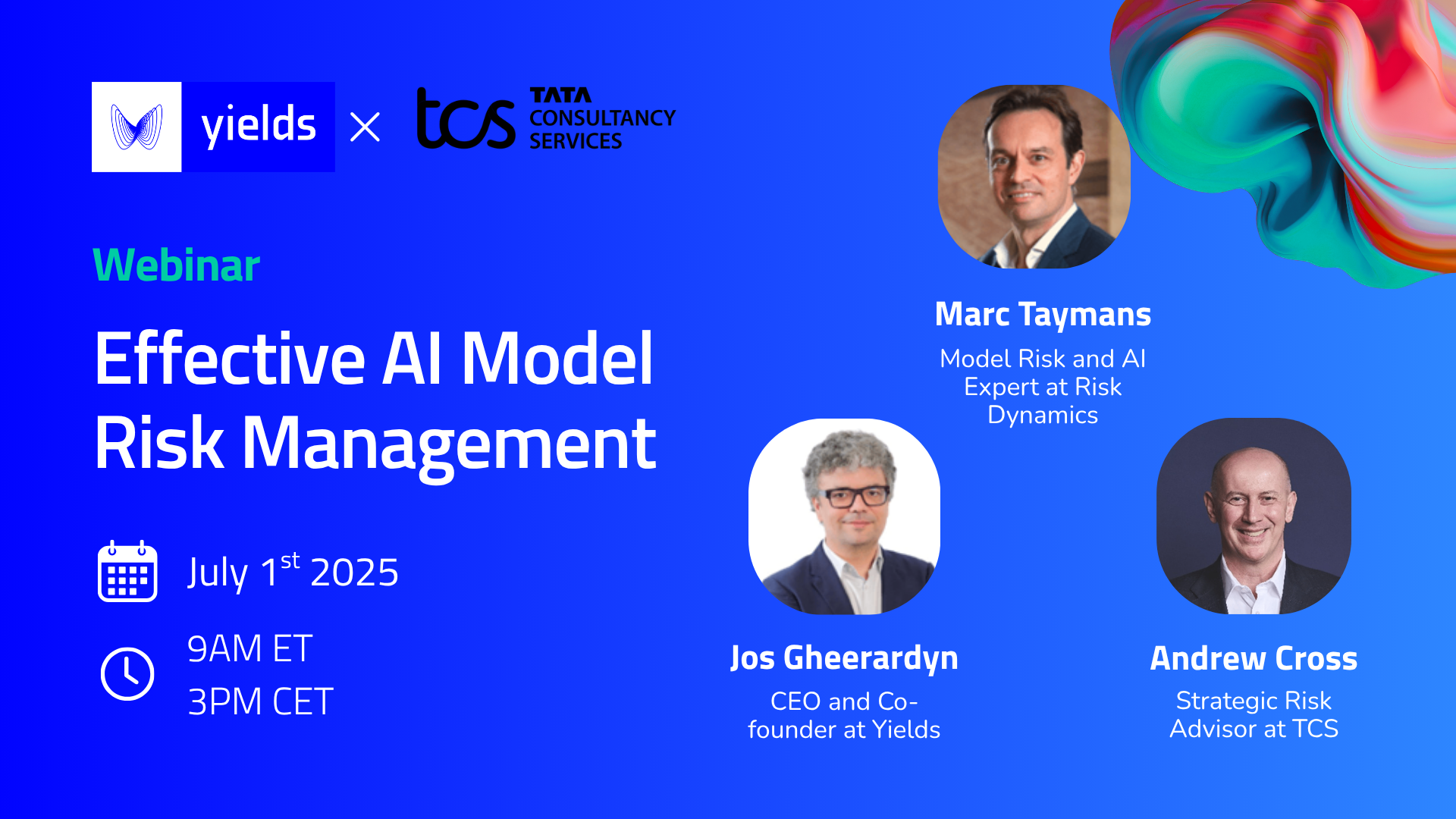 Tata Consultancy Services Webinar on AI Risk Management