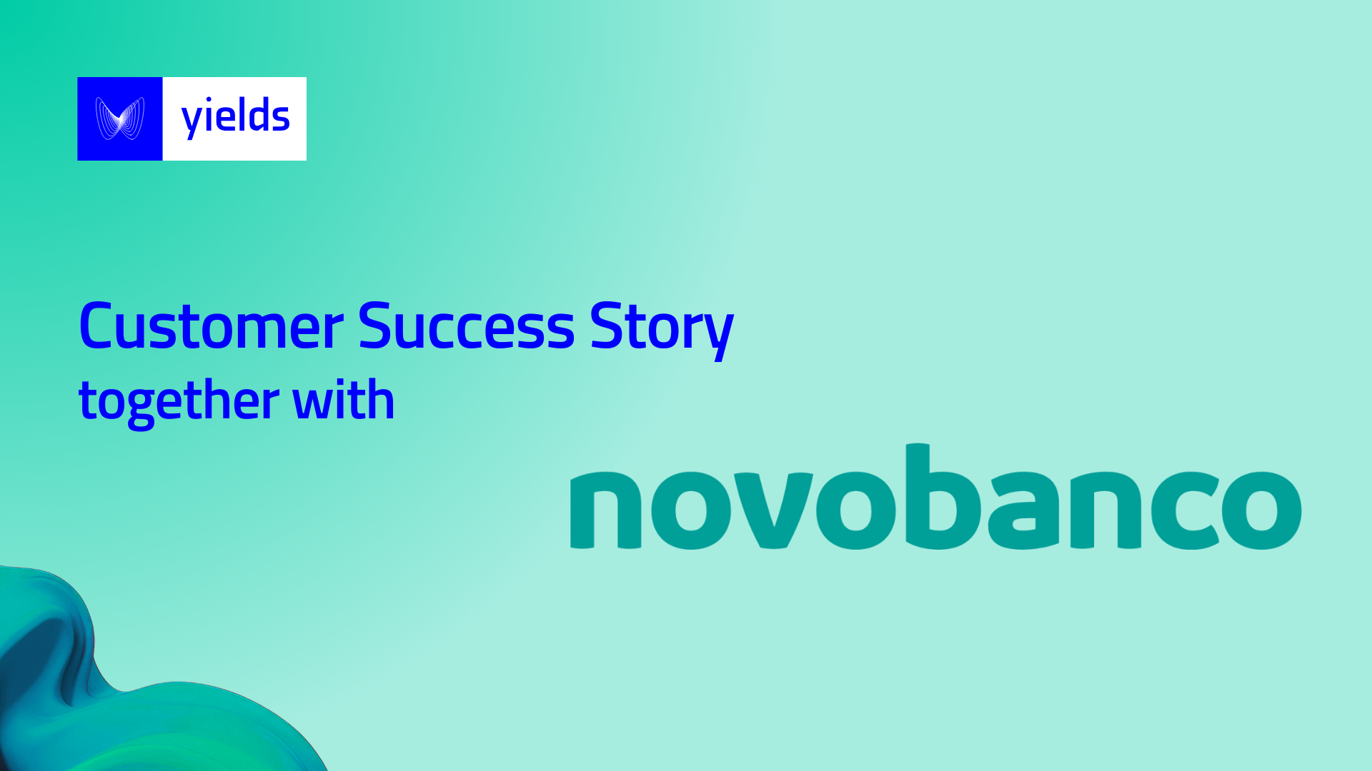 Novobanco case study Model risk management streamlined for Novobanco by Yields